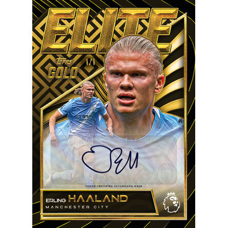 Topps 2025-26 Gold EPL Soccer Hobby Box