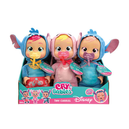 Κούκλα AS Disney: Cry Babies - Tiny Cuddles Stitch Doll (Random) (4104-92329)  1τμχ Τυχαία Επιλογή