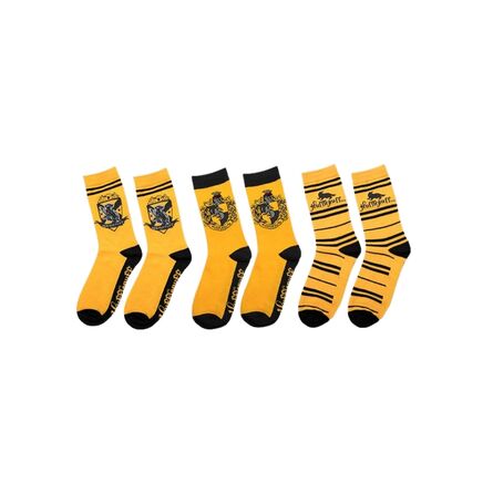 Harry Potter Hufflepuff Socks Set of 3