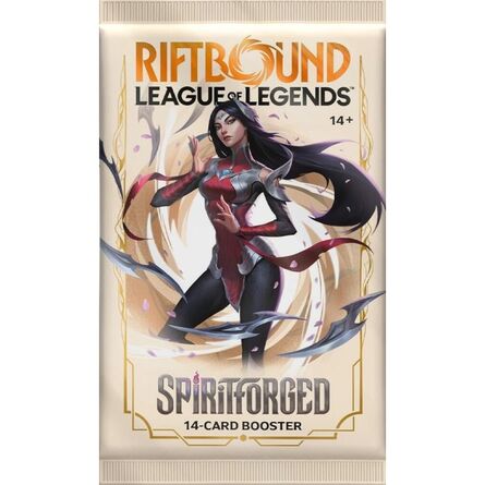 Riftbound Legue of Legends TCG-Spiritforhged Booster 1 Φακελάκι