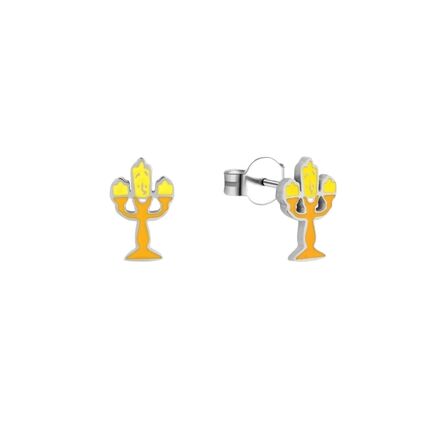 Disney Couture Essential Beauty & the Beast Lumiere Earrings