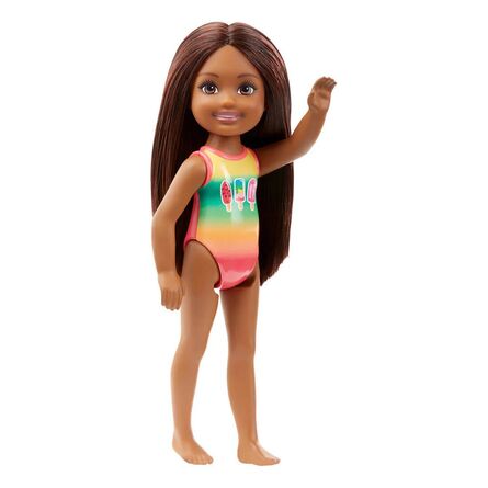 Κούκλα Mattel Barbie®: Club Chelsea Beach Doll (JBG71)