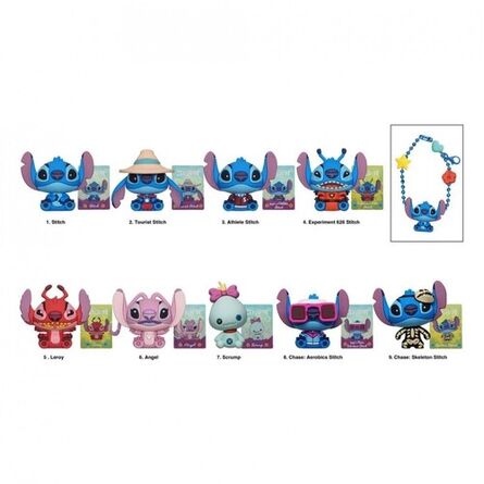 Disney Stitch Charm Bag Clip 1τμχ Τυχαία Επιλογή