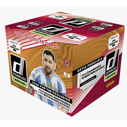 Panini Donruss 2025-26 Road To World Cup Hobby International Box