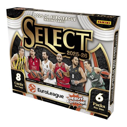 Panini 2025-2026 Select Eurolegue Basketball Hobby Box