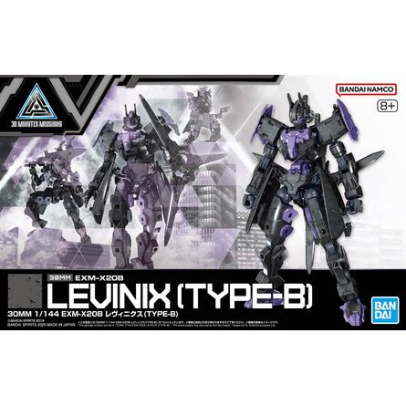 30MM  1/144 EXM-X20B Levinix (Type-B) Model Kit
