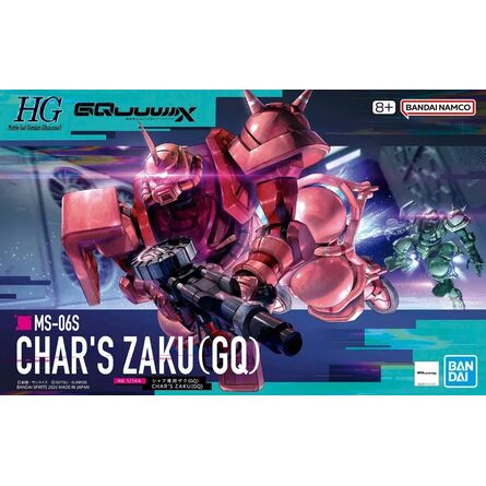 Gundam HG 1/144 Char's Zaku (GQ)  Model Kit