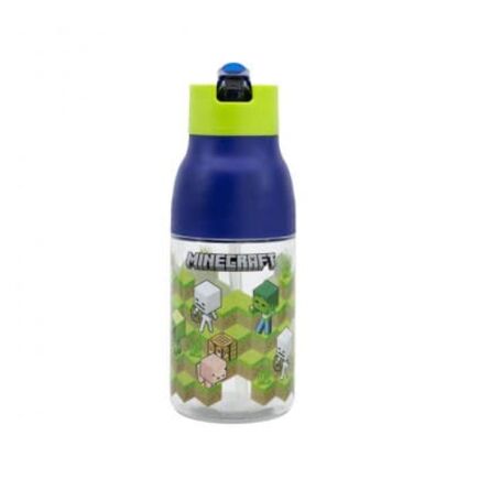 Minecraft  Isometric Double Opening Sipper Ecozen Bottle (420ml)