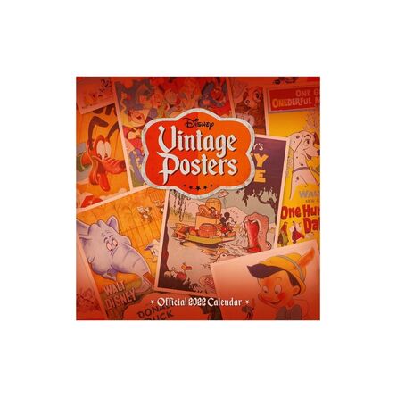 Ημερολόγιο Disney Vintage Posters Square 2022
