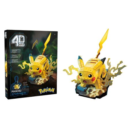 Παζλ Spin Master 4D Built: Pokemon - Pikatchu