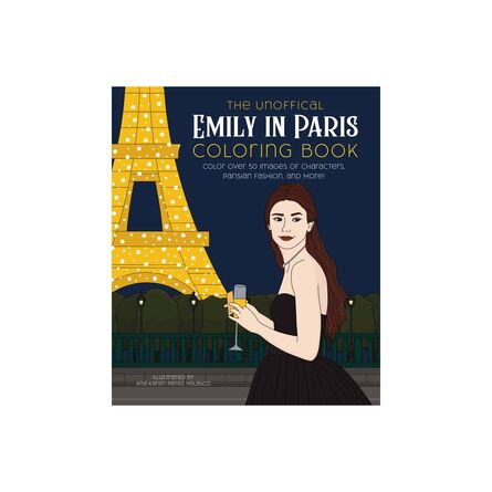 Βιβλίο Ζωγραφικής Emily in Paris