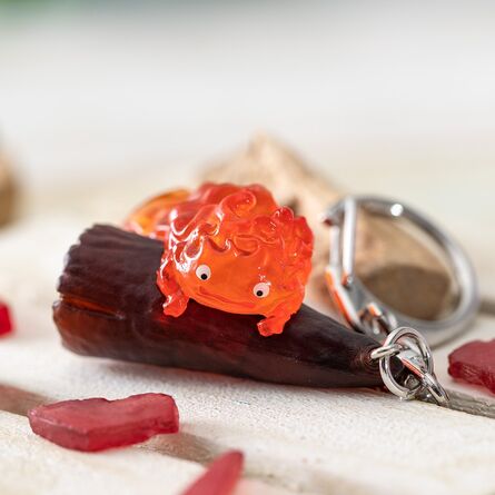 Studio Ghibli Howl's Moving Castle Calcifer Keychain