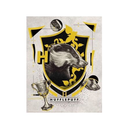 Harry Potter Hufflepuff Art Print