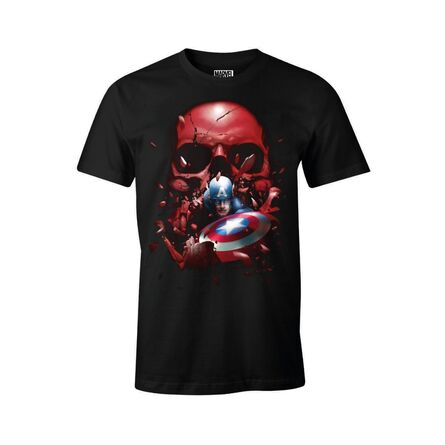 Marvel Captain America Cap and The Red Skull T-Shirt