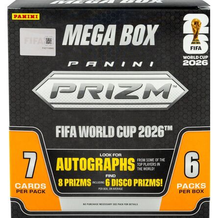 Panini 2026 Prizm World Cup SC Mega Box
