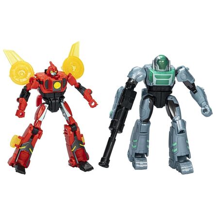 Hasbro Transformers Earthspark: Cyber-Combiner - Terran Twitch  Robby Malto Action Figures (F8438)