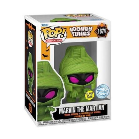 Φιγούρα Funko Pop! Looney Tunes: Halloween - Marvin the Martian (Mummy) (GITD) (Special Edition)
