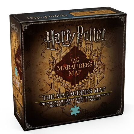 Harry Potter Marauder's Map 1000pc Puzzle