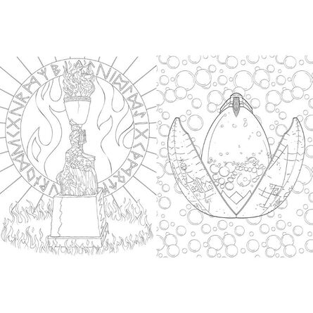 Βιβλίο Ζωγραφικής Harry Potter Hufflepuff House Pride The Official Colouring Book