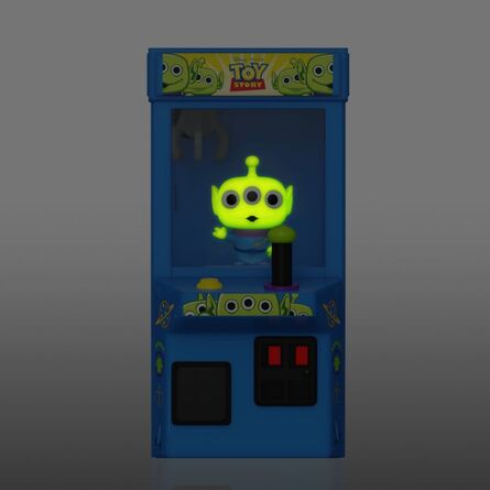 Φιγούρα Funko Bitty Pop! Arcade: Toy Story - Alien (Glows in The Dark) Display Case