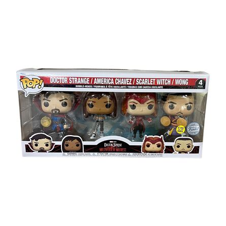Φιγούρες Funko Pop! 4-Pack Marvel: Doctor Strange in the Multiverse of Madness Doctor Strange / America Chavez / Scarlet Witch / Wong
