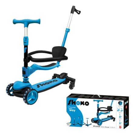 AS SHOKO: Prime 4 in 1 PLUS Scooter Μπλε (5004-50522)