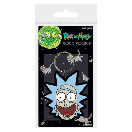 Μπρελόκ Rick And Morty Crazy Smile Keychain
