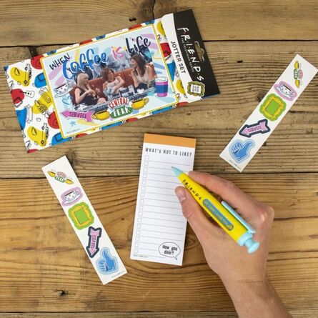 Σετ Γραφικής Ύλης Friends Jotter Set Icons