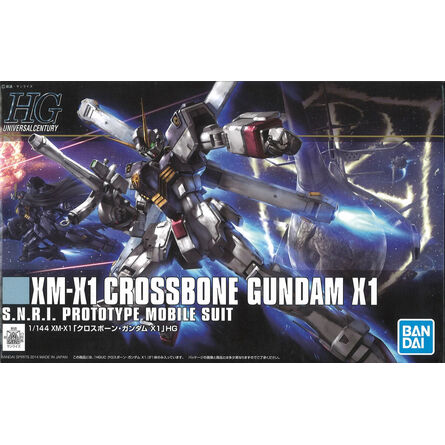 Gundam HGUC Crossbone Gundam X1 1/144 Model Kit