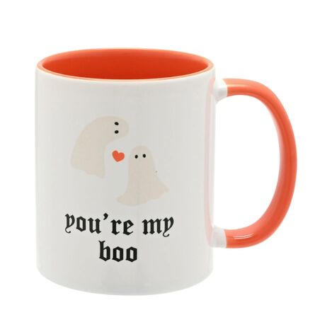 Κούπα Halloween Orange Handled   You're My Boo