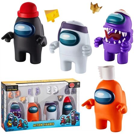 Φιγούρες P.M.I. Among Us Action Figures 11.5 cm - 4 Pack (S1) (AU6030)