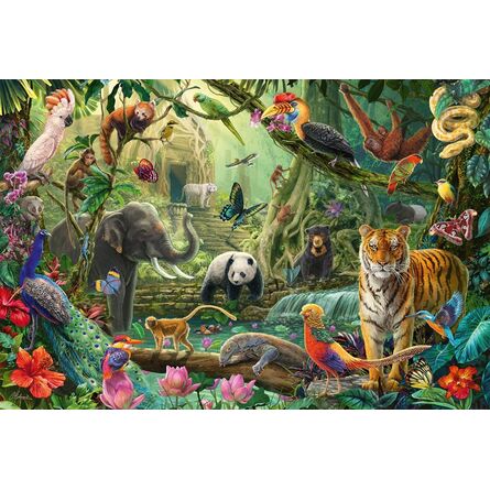 Παζλ 56485 Colourful Jungle Wildlife 100 Κομμάτια