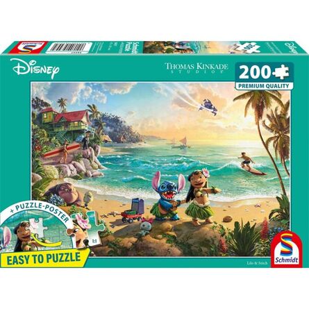 Παζλ 56557 Kinkade Lilo & Stitch 200 Κομμάτια