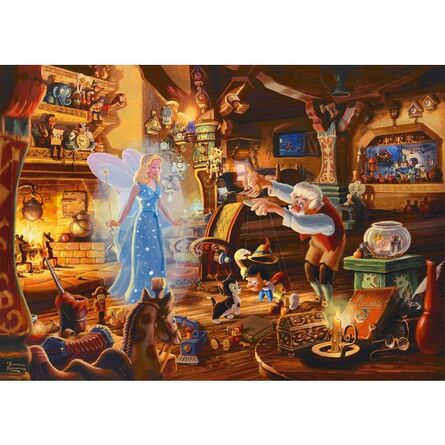 Παζλ 57526 Kinkade Disney Geppettos Pinocchio 1000 Κομμάτια