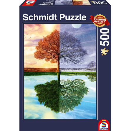 Puzzle 58223 The Seasons Tree 500 Pieces