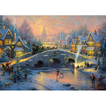 Παζλ 58450 Kinkade Spirit Of Christmas 1000 Κομμάτια