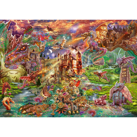 Puzzle 58971 The Treasure of the Dragons 2000 Pieces