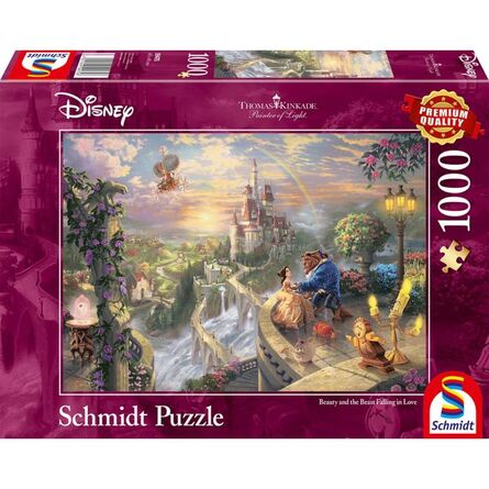 Παζλ 59475 Kinkade Disney Beauty And The Beast 1000 Κομμάτια