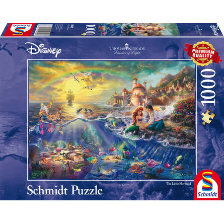 Παζλ 59479 Kinkade Disney The Little Mermaid, Ariel 1000 Κομμάτια