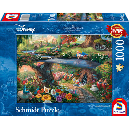 Παζλ 59636 Kinkade Disney Alice In Wonderland 1000 Κομμάτια