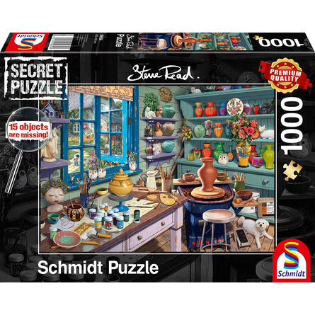 Παζλ 59656 Secret Puzzles Artist Studio 1000 Κομμάτια