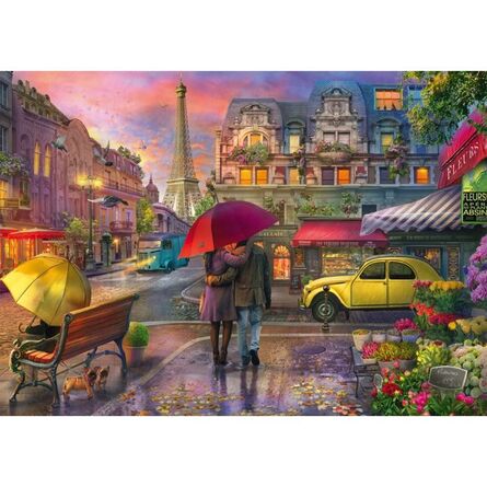 Παζλ 59713 Parisian Charm In The Rain 500 Κομμάτια