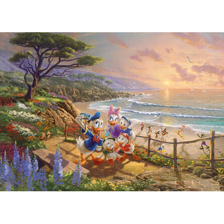 Παζλ 59951 Kinkade Disney Donald & Daisy, A Duck Day Afternoon 1000 Κομμάτια