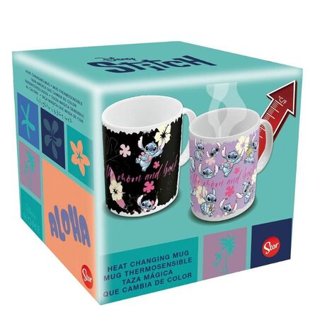 Κούπα Stitch and Angel Heat Change