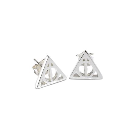 Σκουλαρίκια Harry Potter Deathly Hallows Sterling Silver Stud Earrings