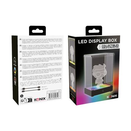 Led Display Box Acrylic Lightning