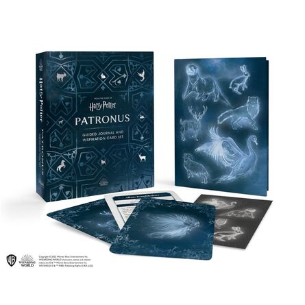 Harry Potter Patronus Guided Journal and Inspiration Card Set: Guided Journal and Correspondence Card Set