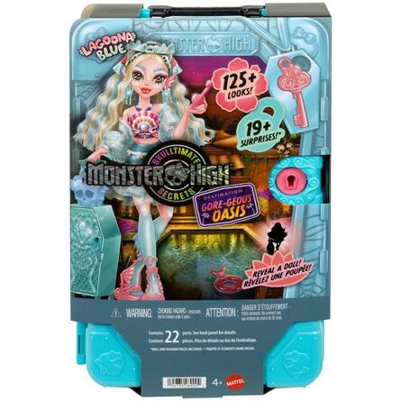 Mattel Monster High Skulltimate Secrets: Destination Gore-geous Oasis - Lagoona Blue Doll (JDR51)