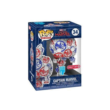 Φιγούρα Funko Pop! Captain Marvel - Captain Marvel Patriotic Age Artist Series (Special Edition)