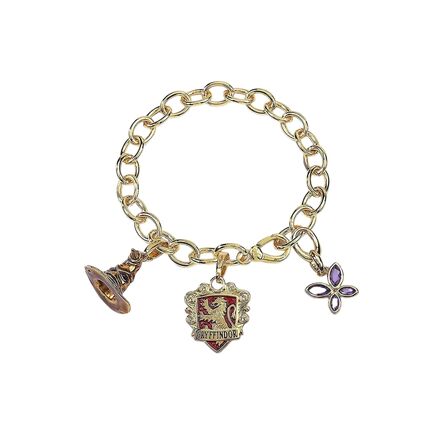 Harry Potter Lumos Gryffindor Charm Bracelet